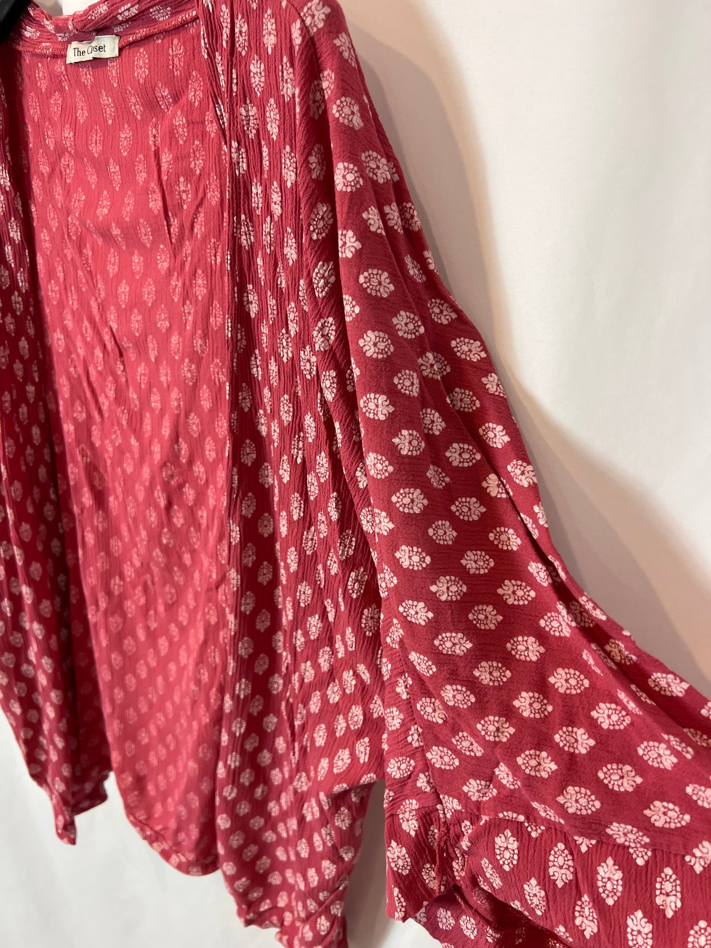THE CLOSET. Kimono rosa estampado  T(s/m)