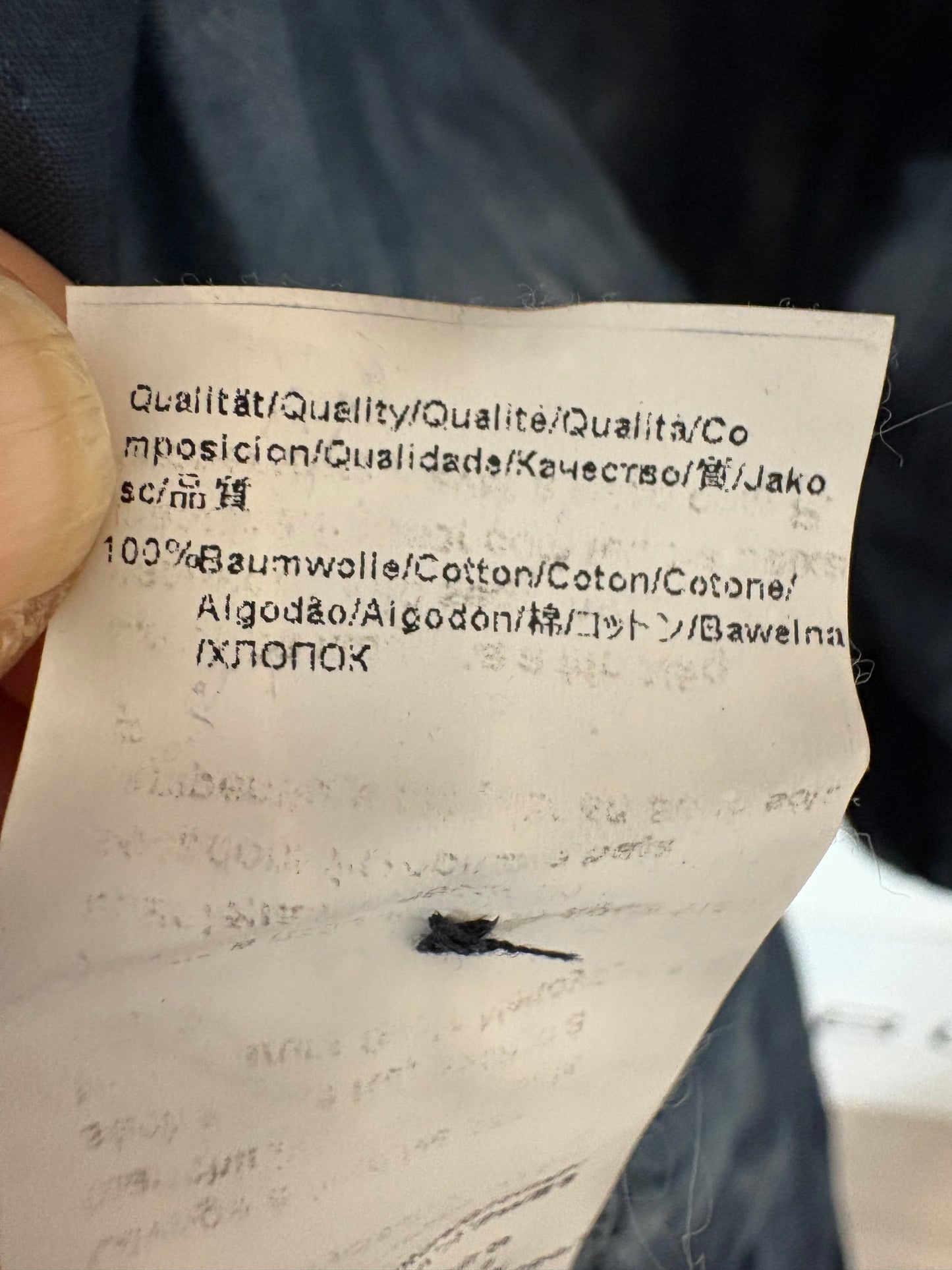 BOSS ORANGE. Kimono azul detalle mangas