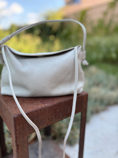 MASSIMO SUTTI. Bolso piel doble asa