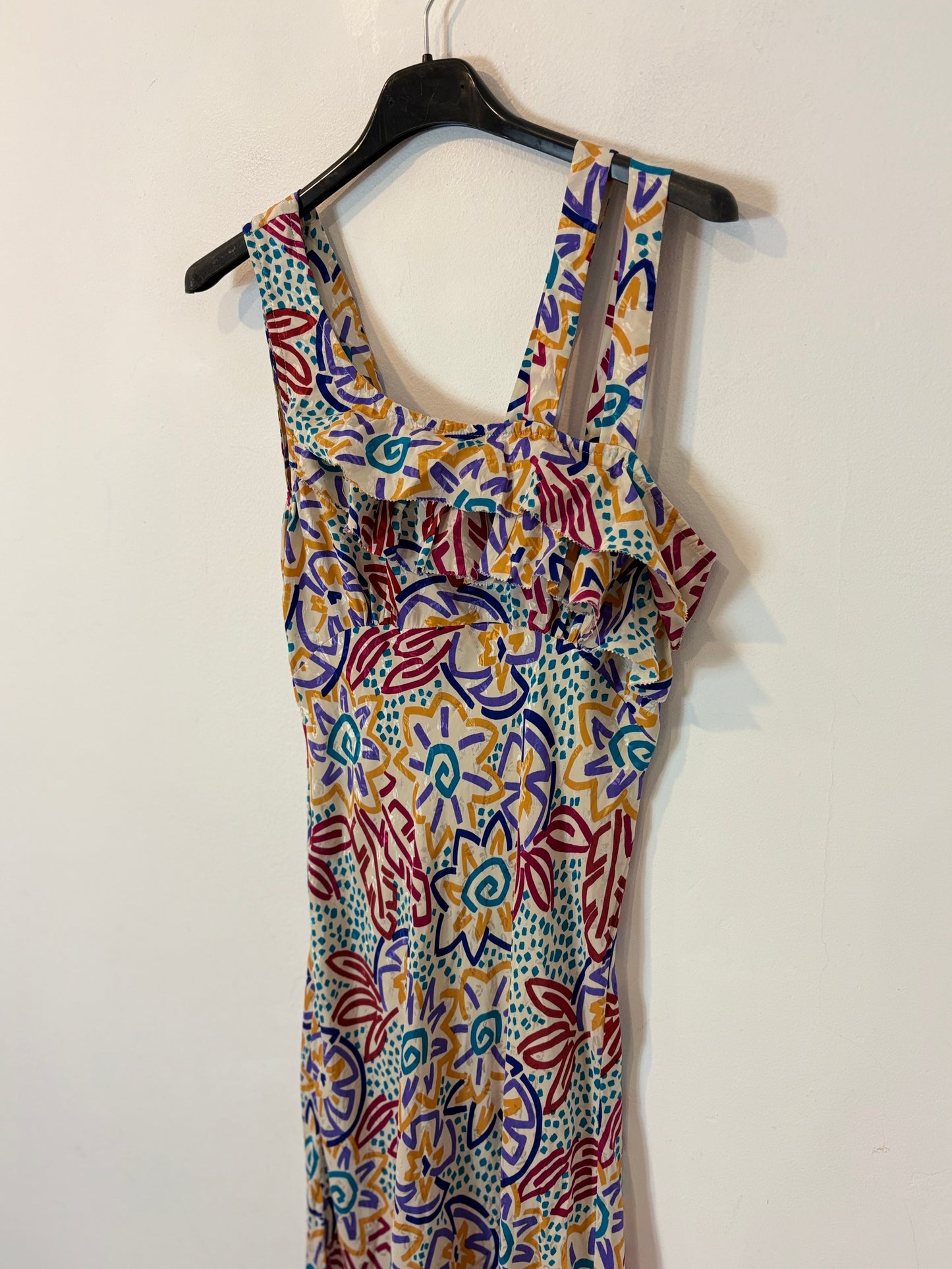 INTROPIA.Vestido largo estampado colores