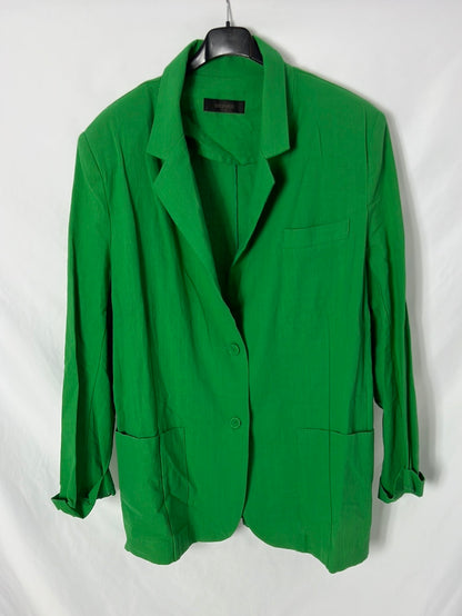STOREST. Green cotton blazer Ts/m