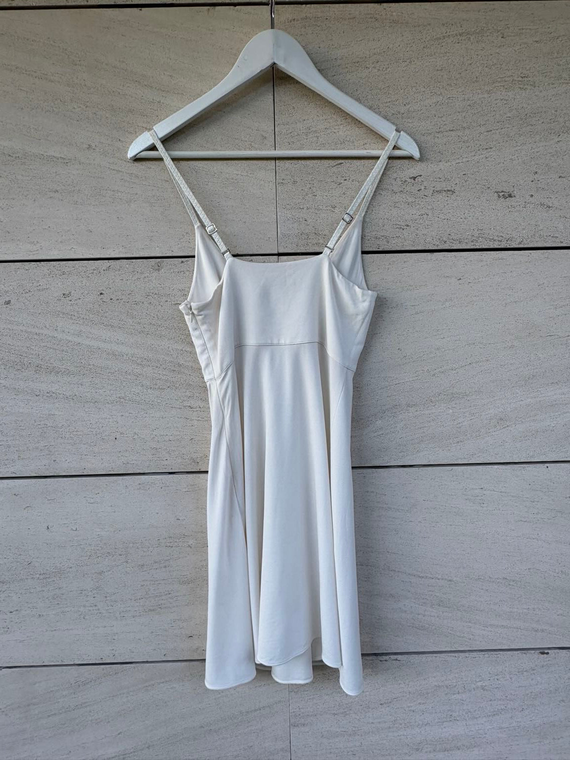 LA PERLA- Vestido blanco  detalle tirantes