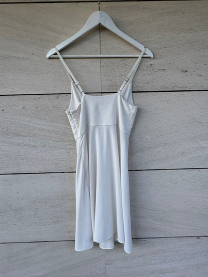 LA PERLA- Vestido blanco  detalle tirantes