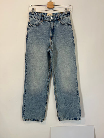 SÉZANE. Pantalón denim ancha. T 36