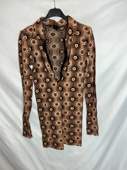 URBAN OUTFITTERS . Mono corto estampado elástico . T M