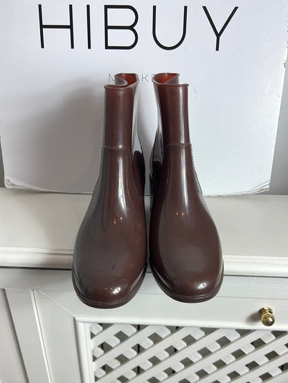 BIMBA&amp;LOLA. Brown rain boots Tl(38)
