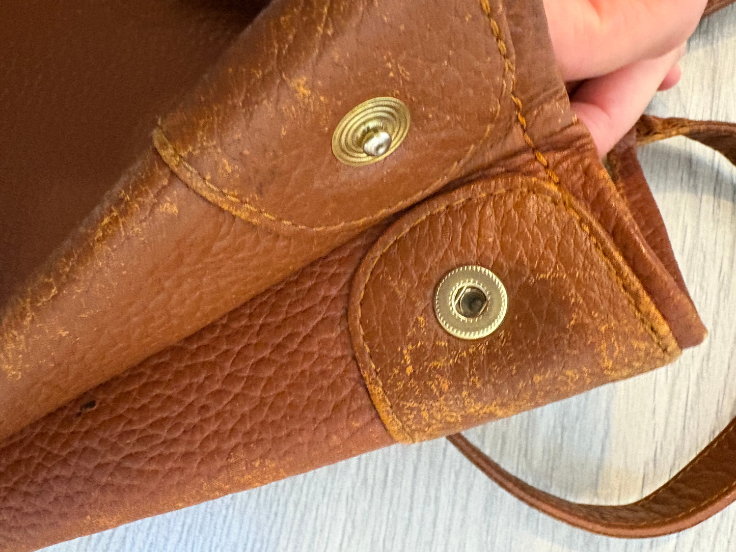 LOEWE. Bolso piel vintage