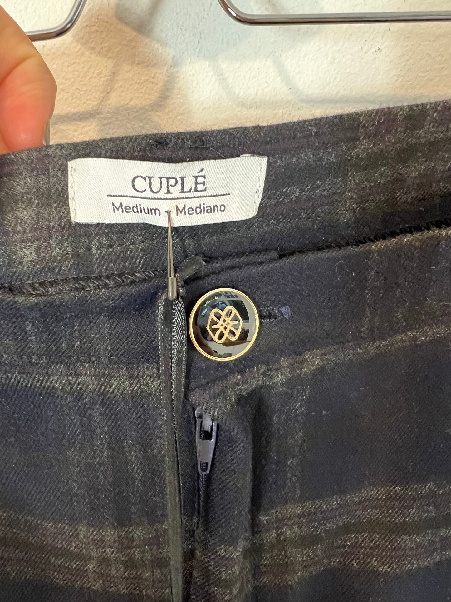 CUPLÉ. Bermuda cuadros. T M