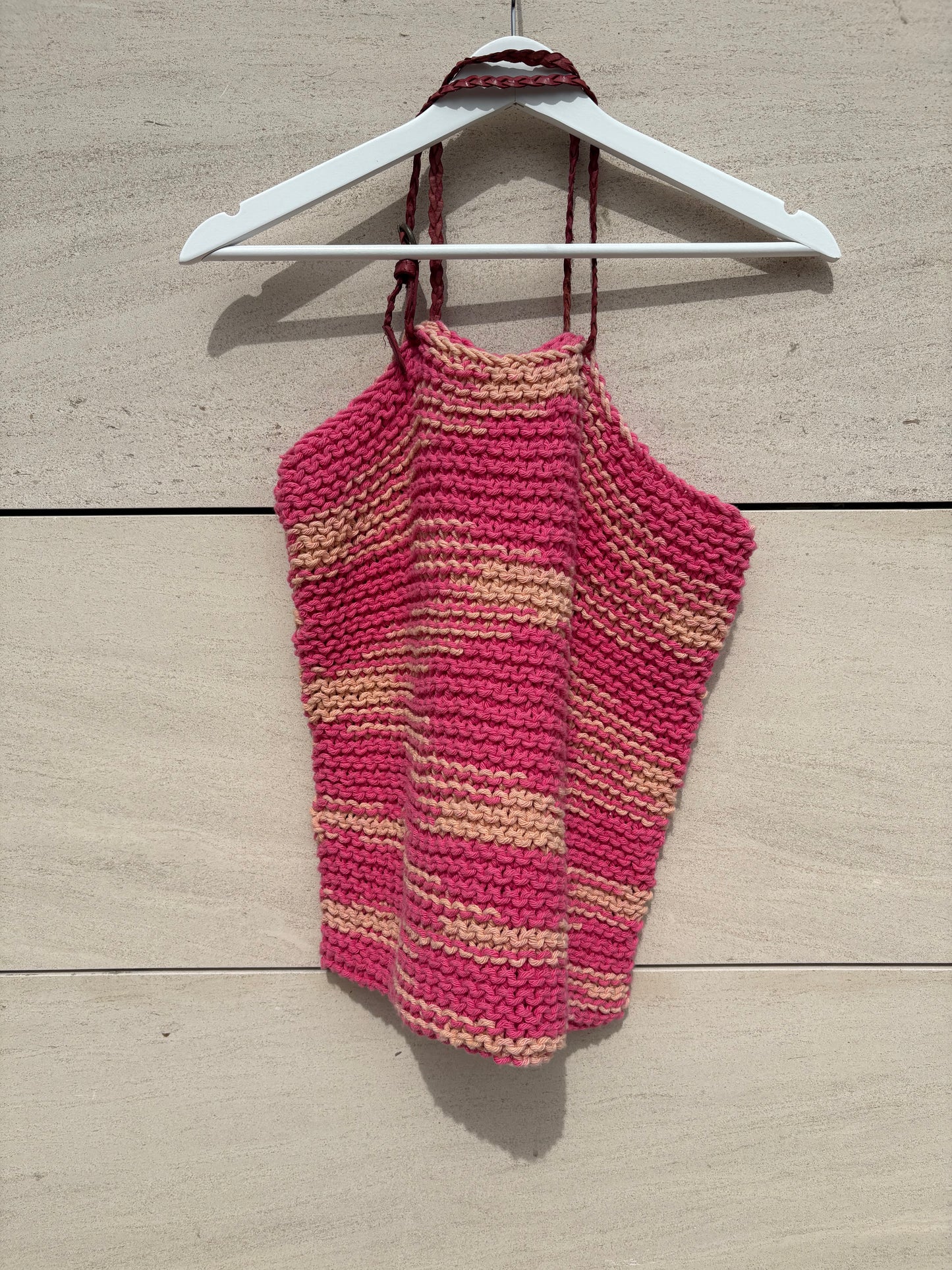 OTRAS. Bolso punto hecho a mano