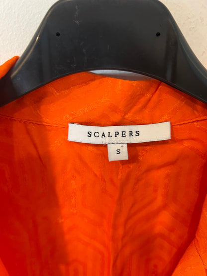 SCALPERS. Conjunto naranja estampado  T.xs/s