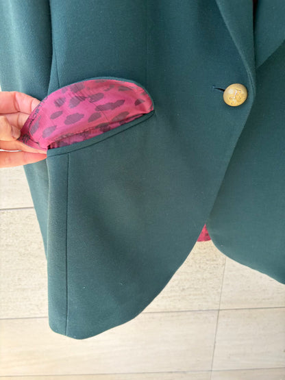 THE EXTREME COLLECTION . Traje de chaqueta verde