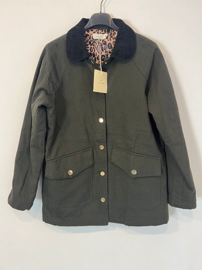 ATELIER EVENE. Dark olive green jacket. TS/M