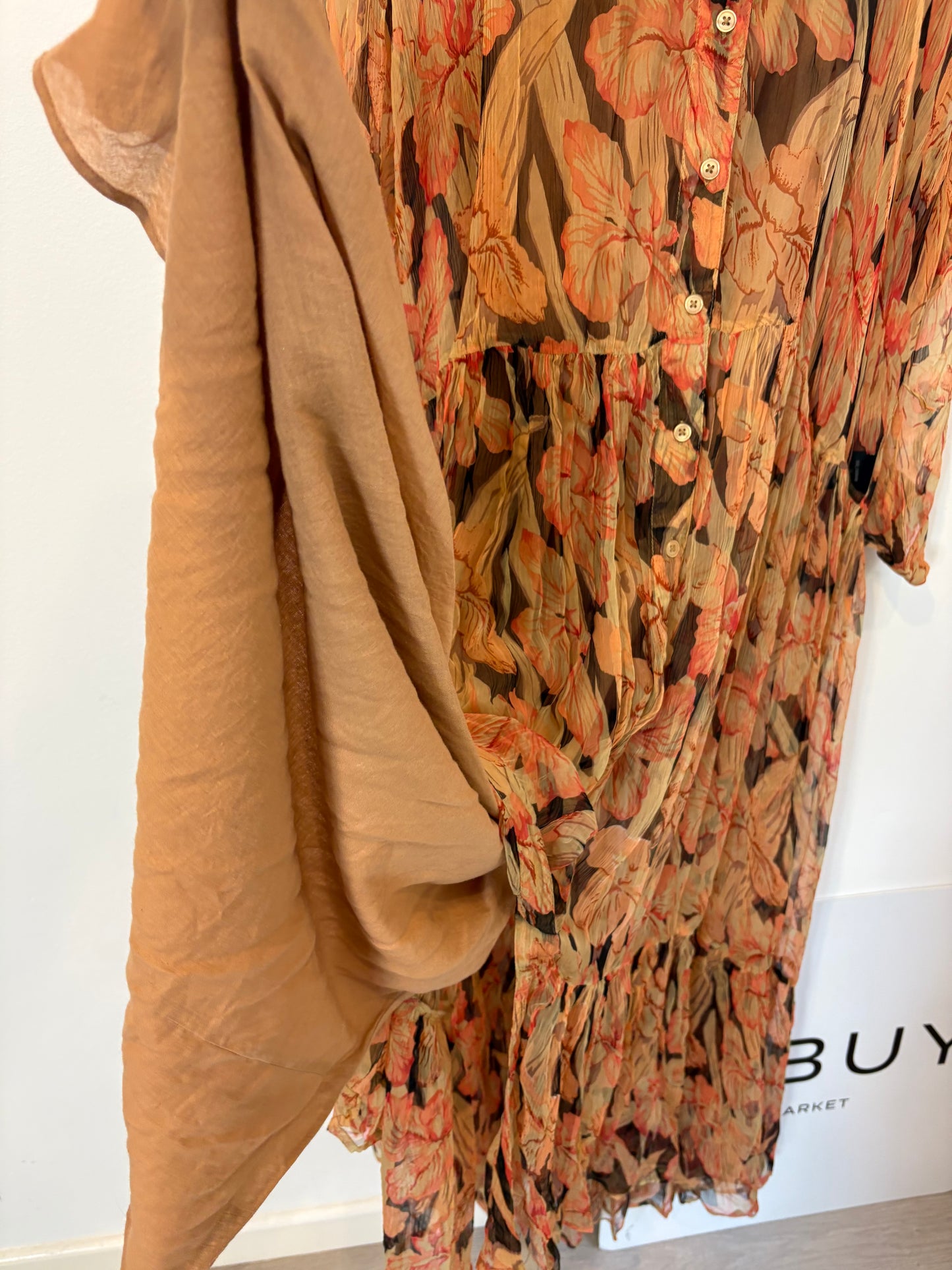 MES DEMOISELLES. Vestido largo vaporoso