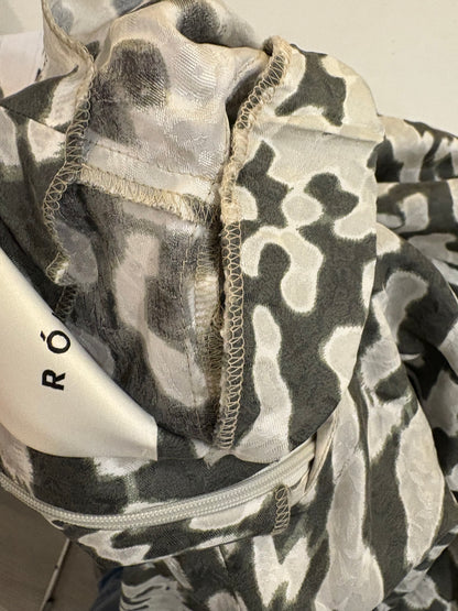 ROHÉ. Vestido estampado verde TU(S)