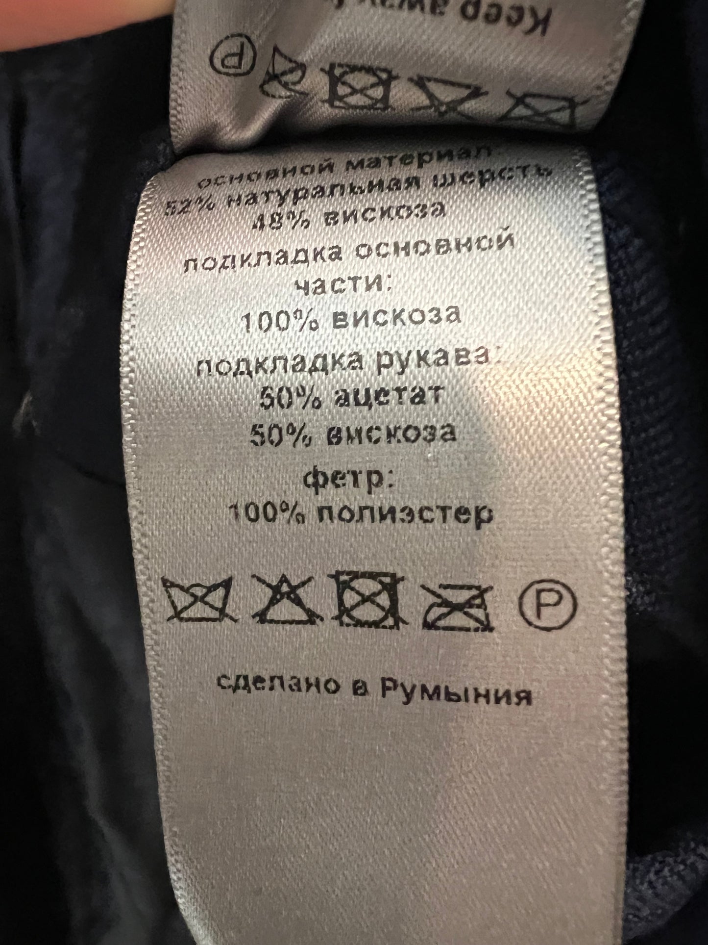 ZADIG&amp;VOLTAIRE. Long blue wool coat. T.S.