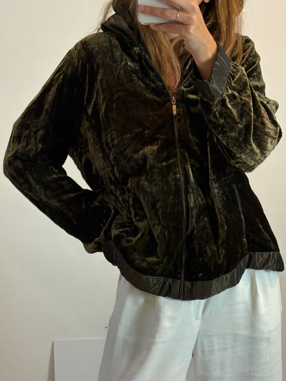 MARINA RINALDI. Chaqueta terciopelo ligera