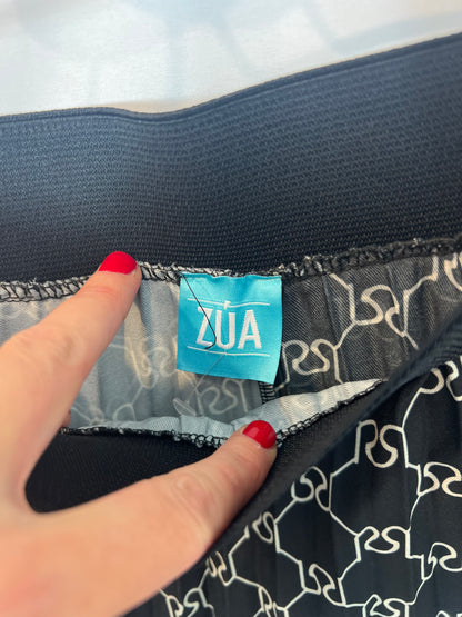 ZÚA. Falda midi plisada estampada. T S/M