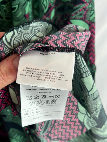 MISSONI. Mono corto seda estampado. T M