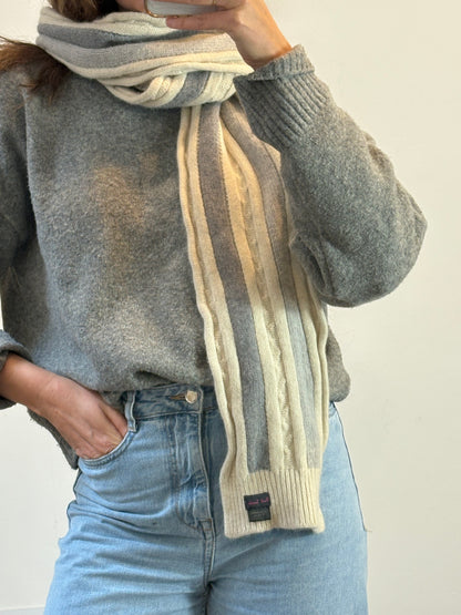 PAUL SMITH. Bufanda merino rayas