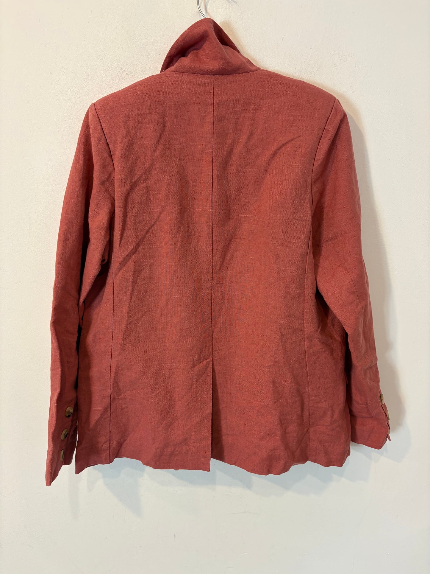 LOUISE MISHA. Blazer lino rosa palo.