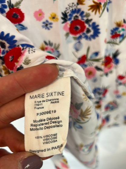 MARIE SIXTINE. Blusa manga corta flores T.m
