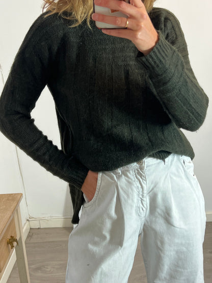 ZADIG&VOLTAIRE. Jersey verde lana T.s