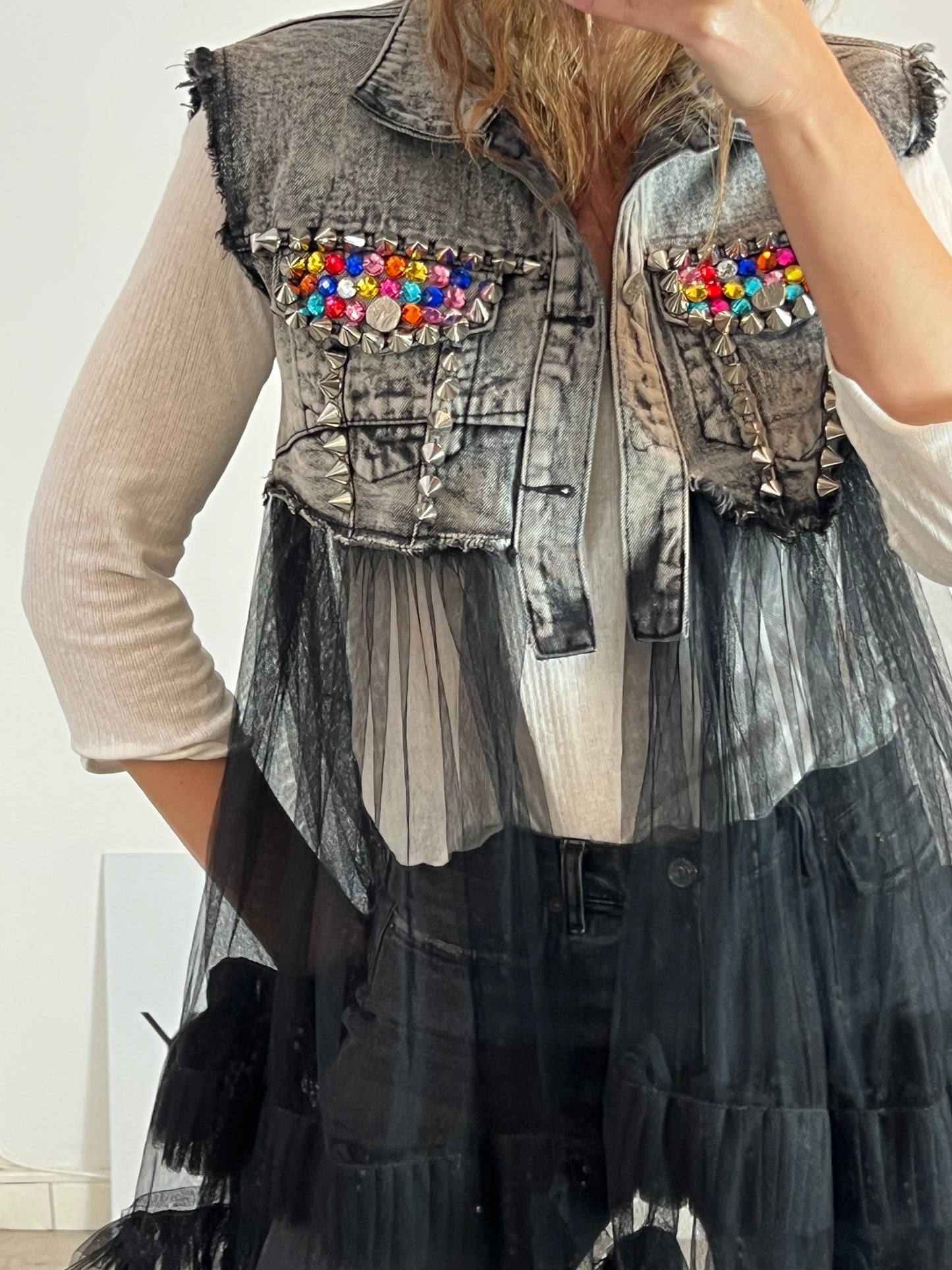 MATCHPOINT. Chaqueta doble textura T.u(s/m)