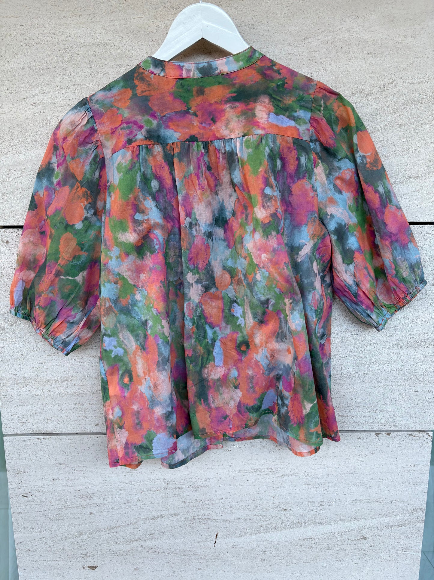 ZARA. Black stretch knit top. TL