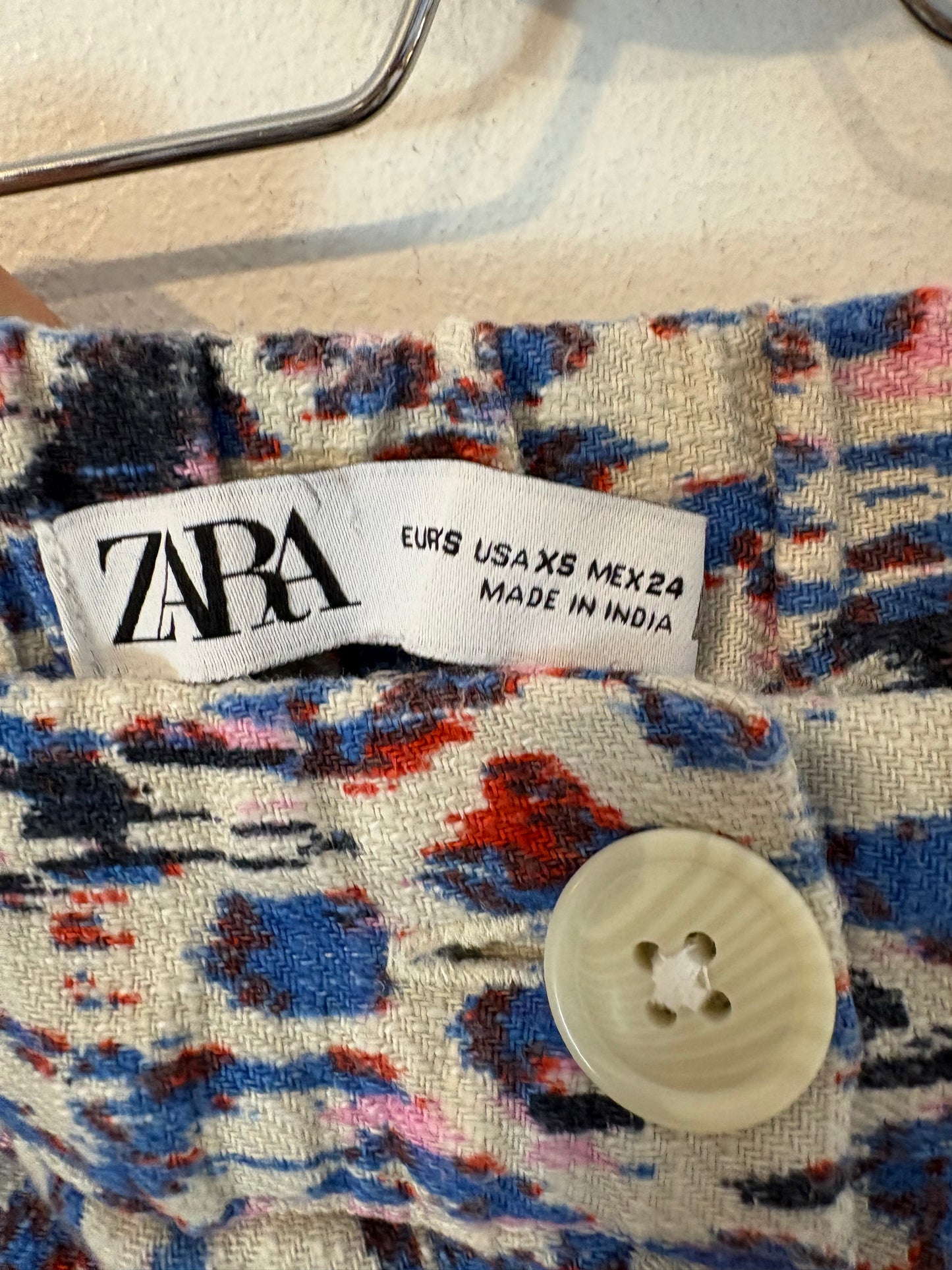 ZARA. Conjunto tie dye fluido