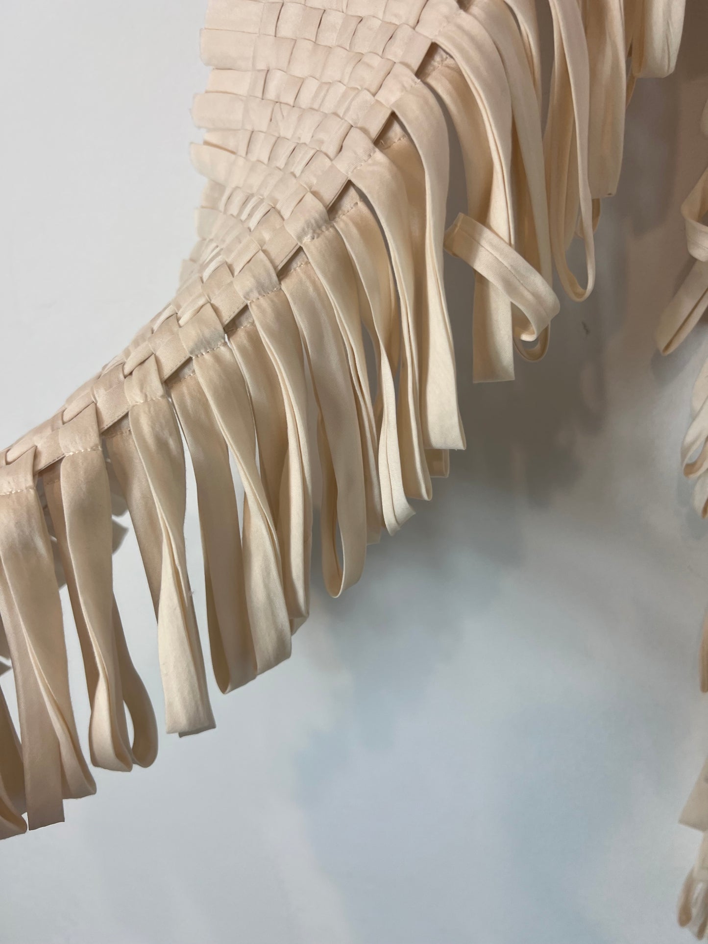 FORTE FORTE. Bufanda trenzada seda