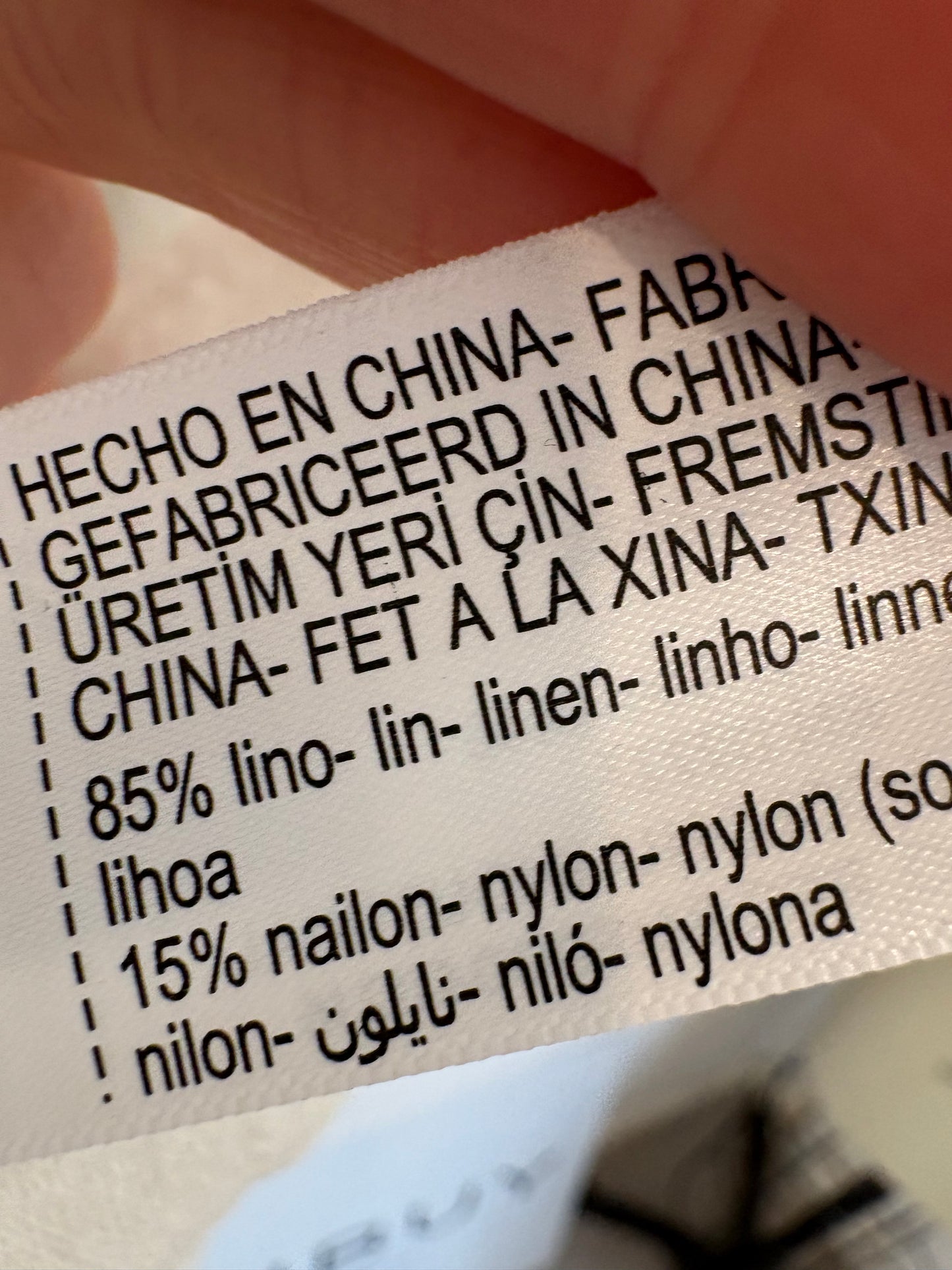 MASSIMO DUTTI. Blusa blanca mezcla