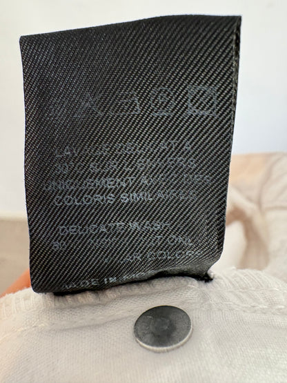 ISABEL MARANT. Denim blanco bordados