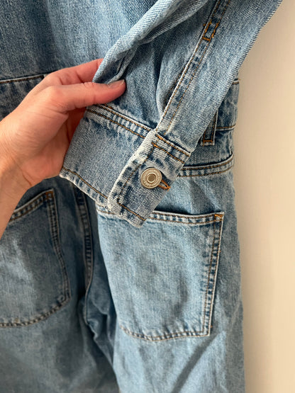 ZARA. Mono largo denim