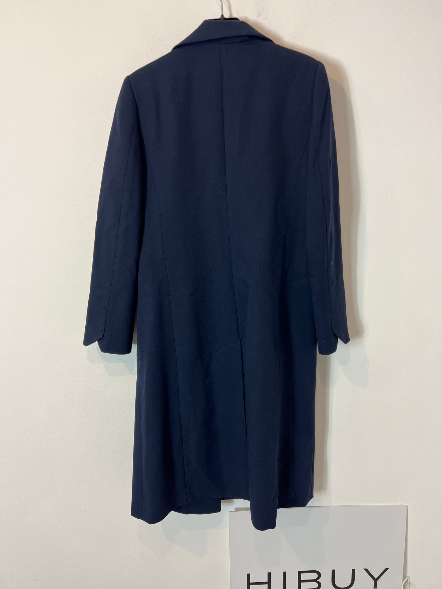 ZADIG&amp;VOLTAIRE. Long blue wool coat. T.S.