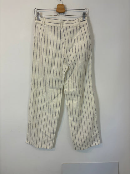 ASPESI. Total look lino rayas azules. T S