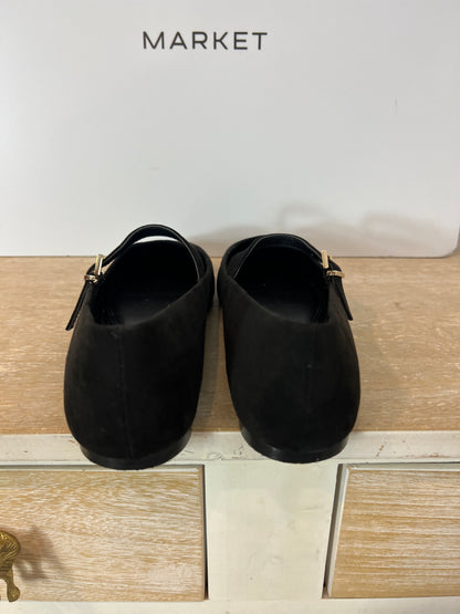 H&M. Bailarina negra hebilla. T 39