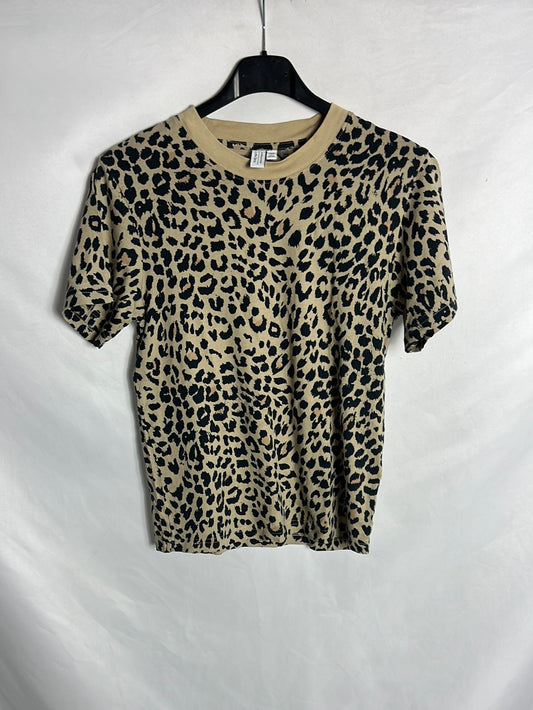 &amp;OTHER STORIES. Animal print t-shirt. T 36
