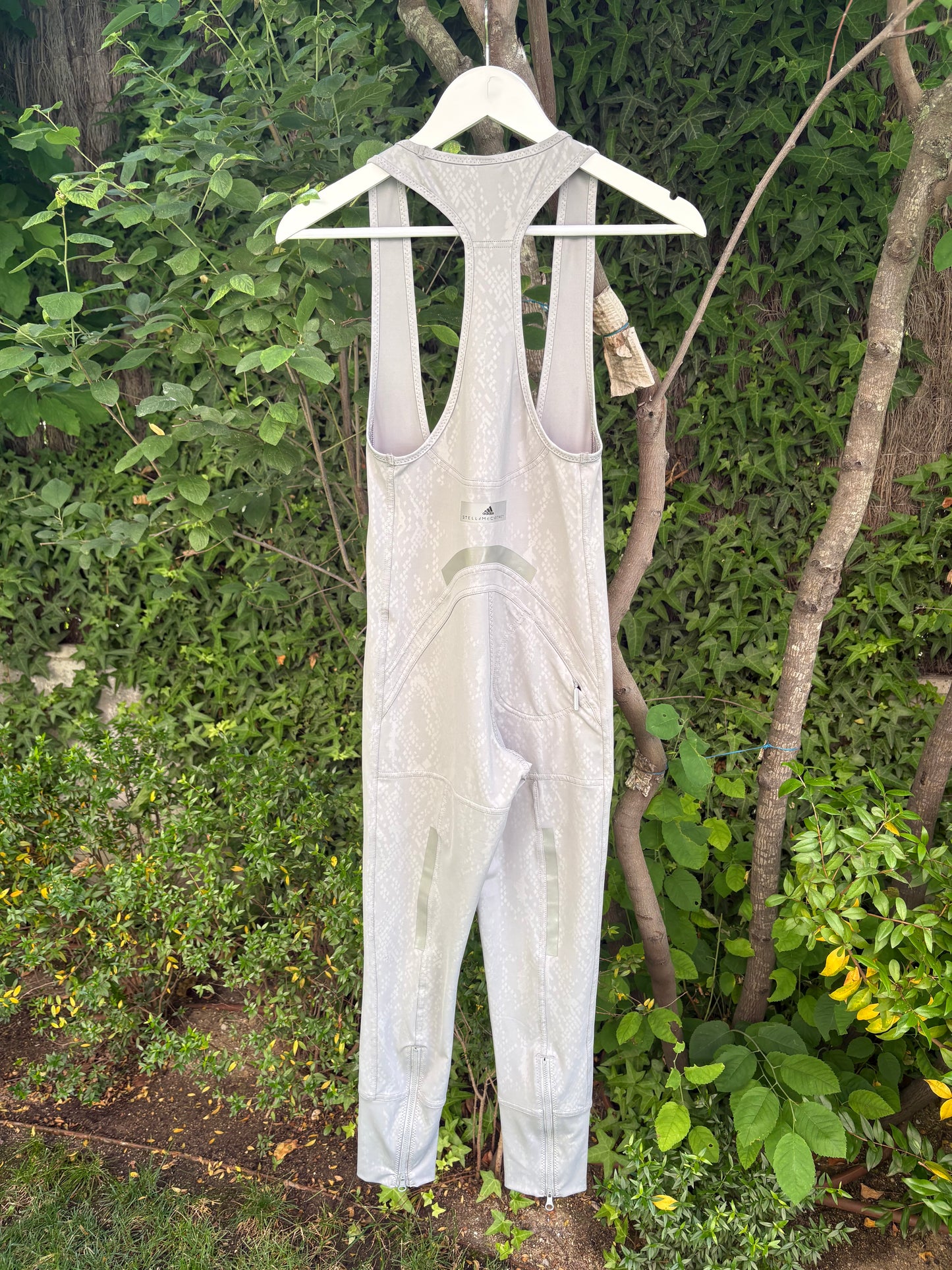 ADIDAS x STELLA McCARTNEY. Mono largo gris claro. T XS