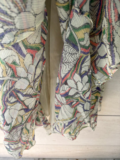 ISABEL MARANT. Vestido corto seda fluido. T S