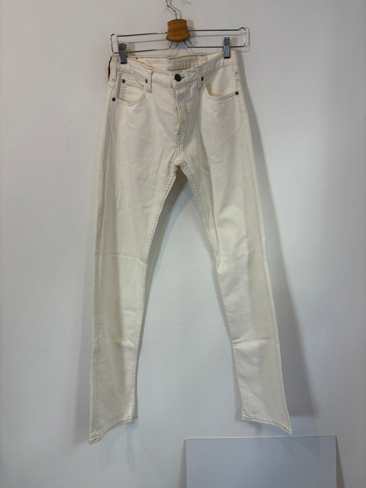 LEE. Denim recto blanco. T 38