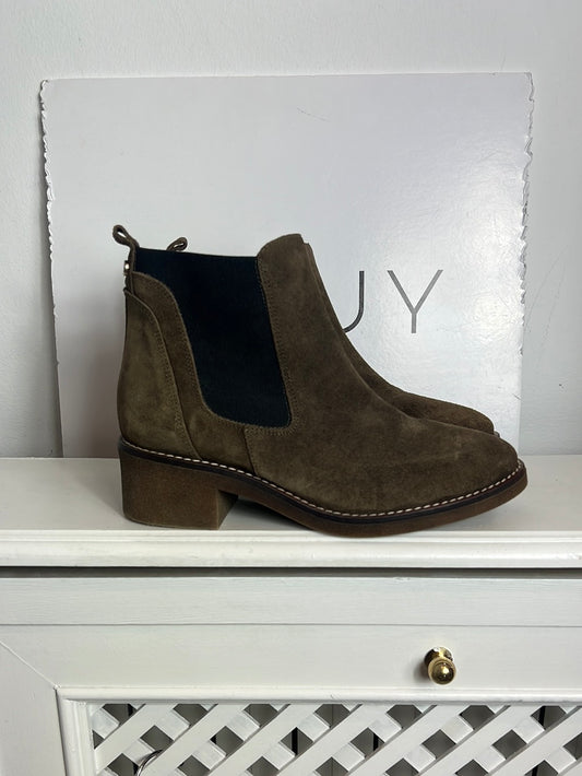 ZENDRA. Botas marrones T.40