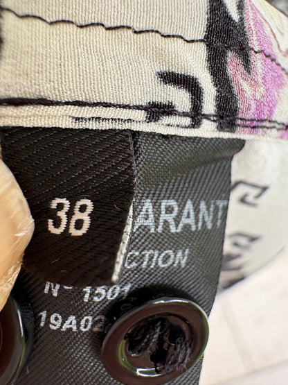 ISABEL MARANT. Blusa estampada seda