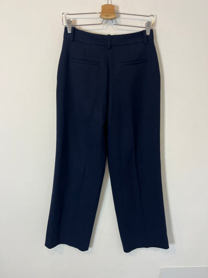 ZARA. Total look blazer y pantalón azul marino. T S