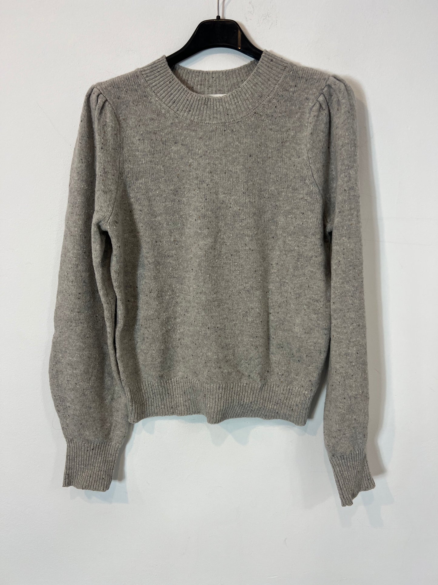 BIMBA Y LOLA. Heathered grey wool sweater. TS