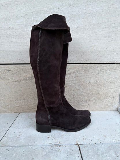 OTRAS. Botas piel marrón