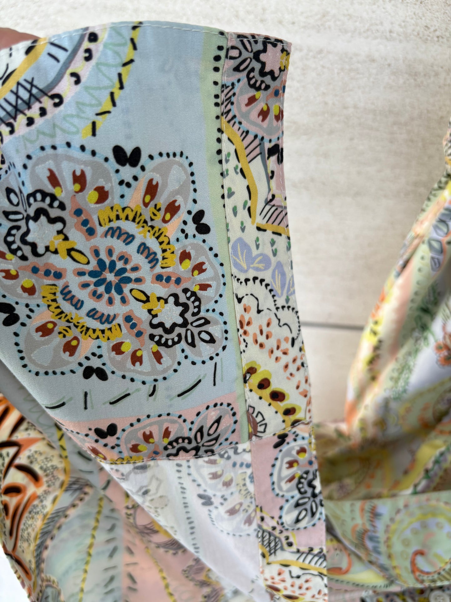 ZARA. Vestido camisero estampado. T S