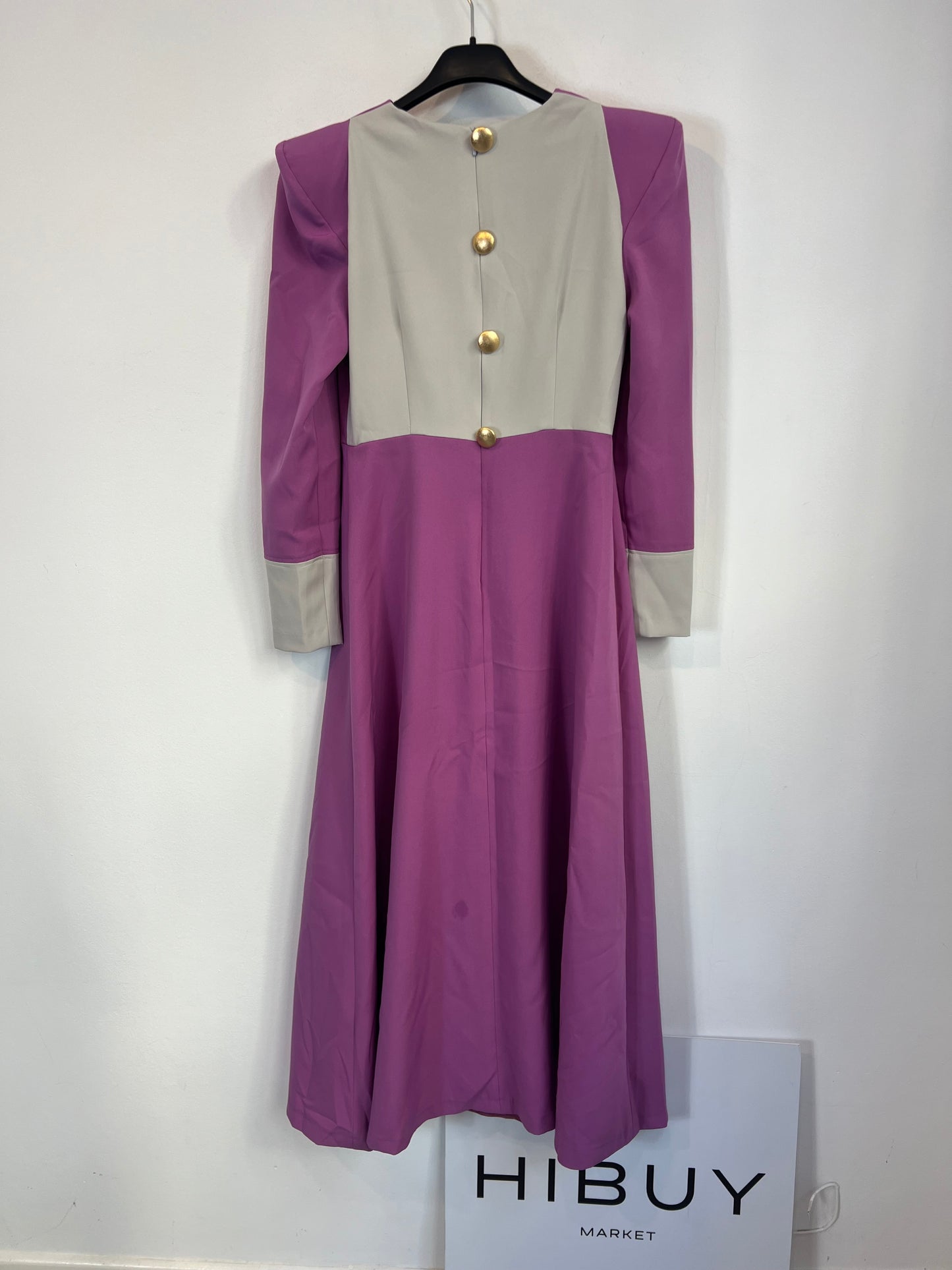 Cayetana by Conde. Two-tone long dress Ts