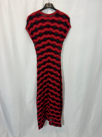 MISSONI. Semi-sheer zigzag dress. TS
