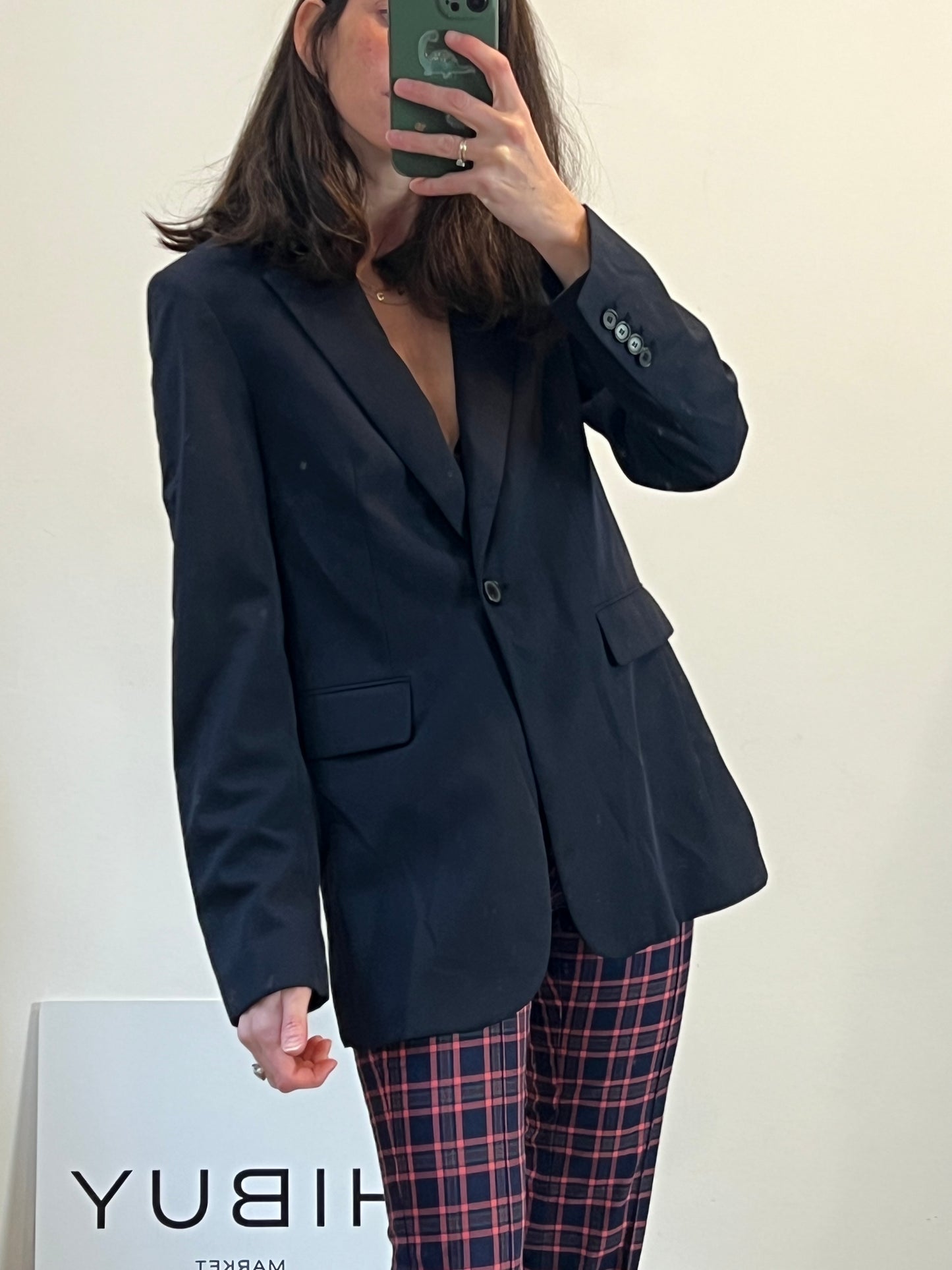ZARA. Americana azul marino
