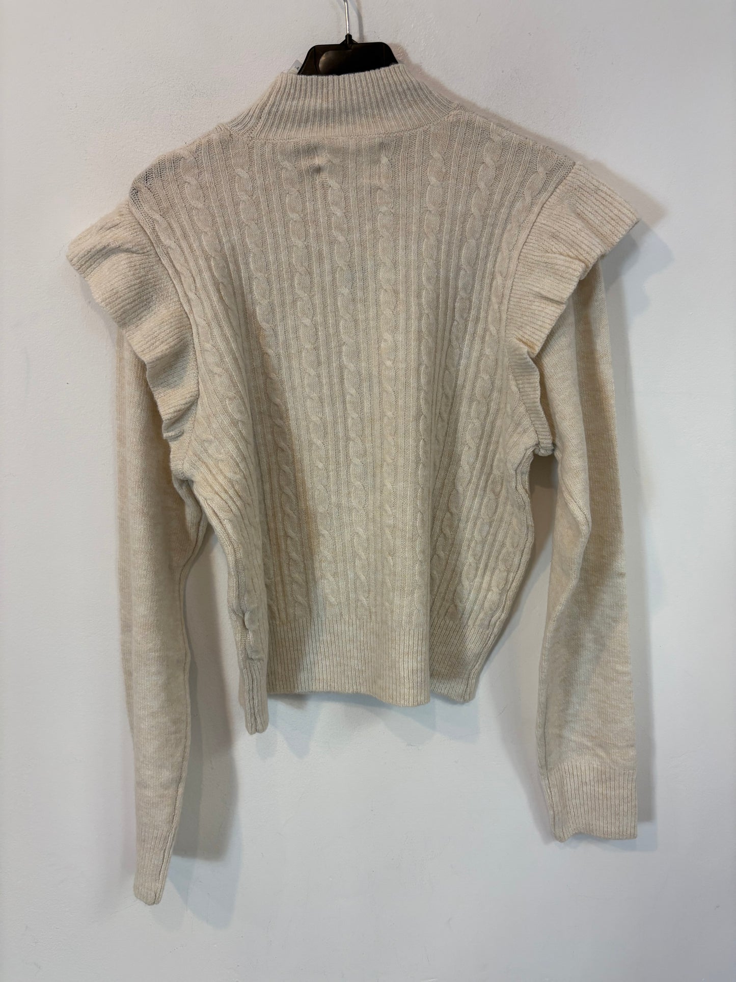 SPRINGFIELD. Jersey beige flores bordadas. T L (S/M)